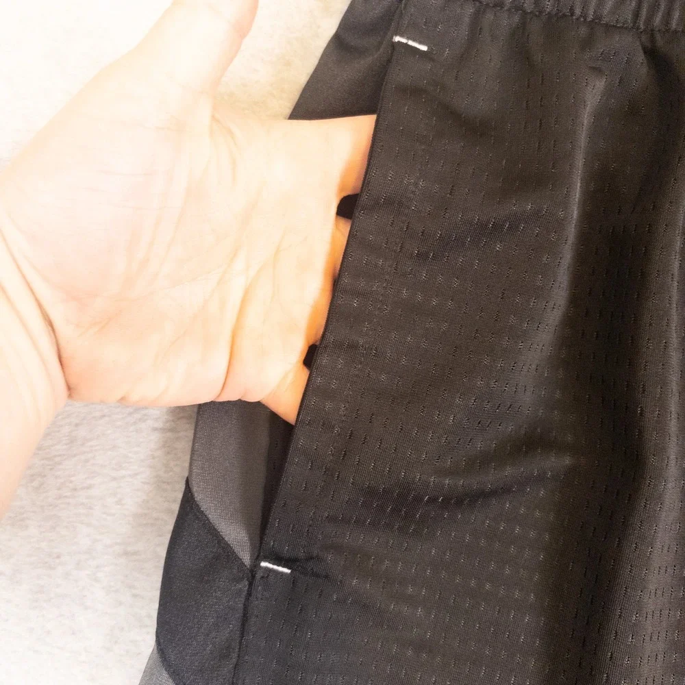 Everlast Mens Mesh Basketball Shorts Black Grey XXL Athletic Gym Training
